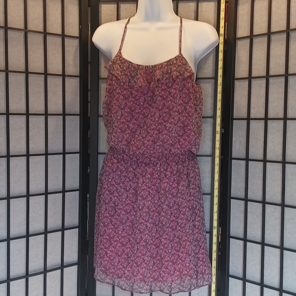 Women's Express sun dress flower patern